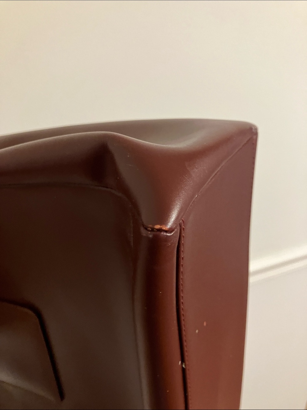 Cartier Burgundy Crossbody Bag - Picture 8 of 11